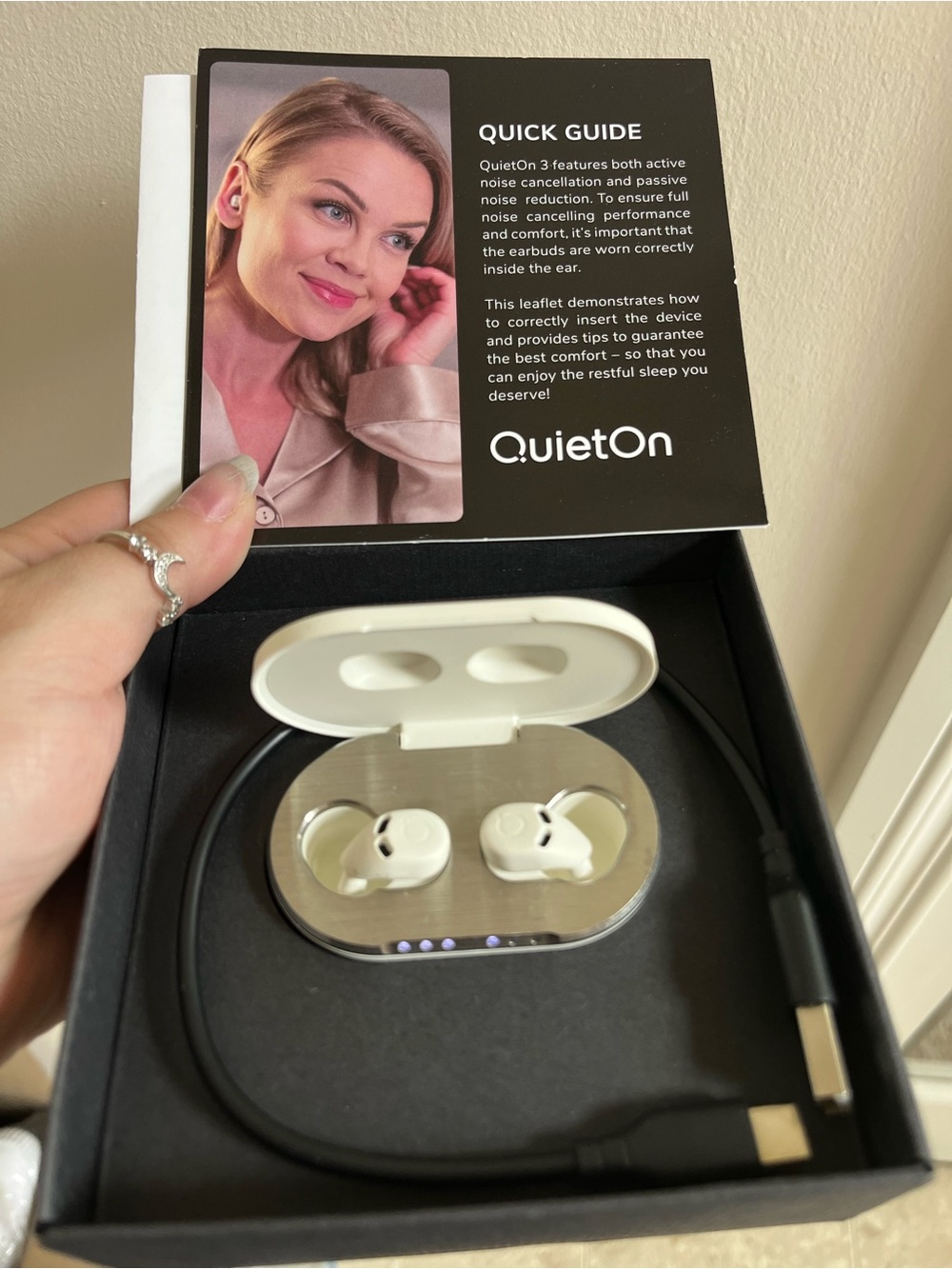 QuietOn 3 sleep earplugs